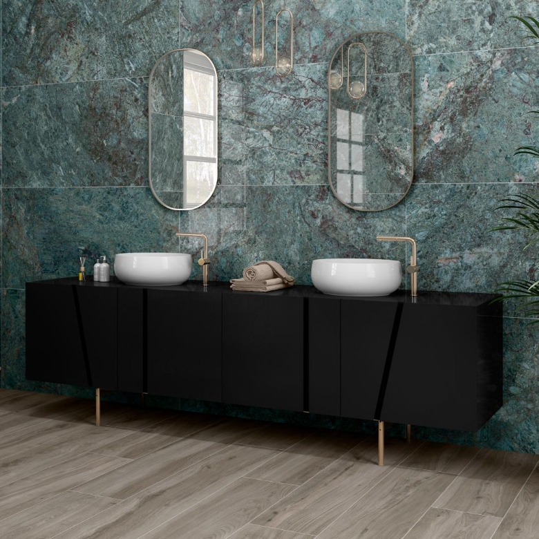 Salle de bain Hex Bark